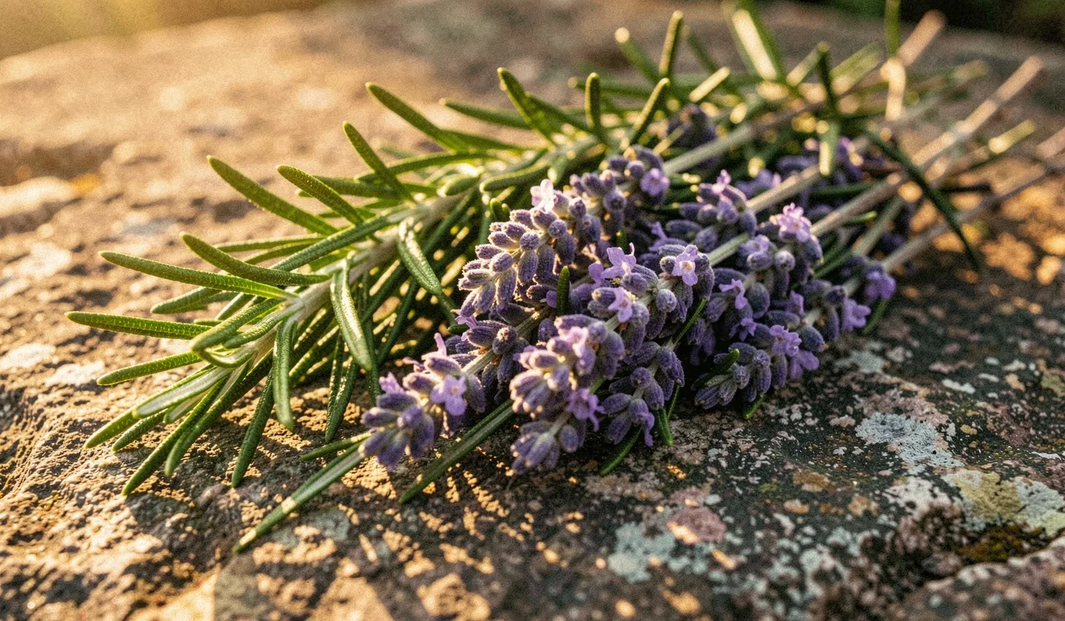 Texturi naturale de plante aromatice